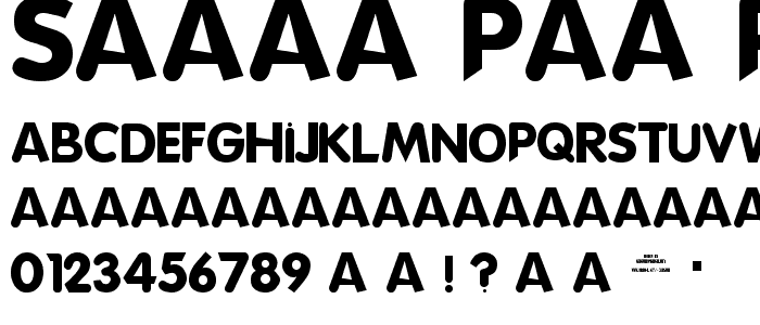 Silly Poo-Poo font